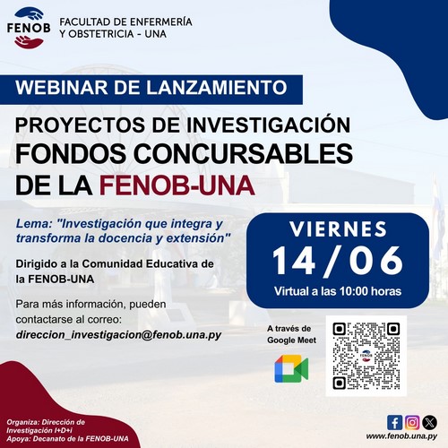 Lanzamiento de la convocatoria de Fondos Concursables 2024 de la FENOB-UNA